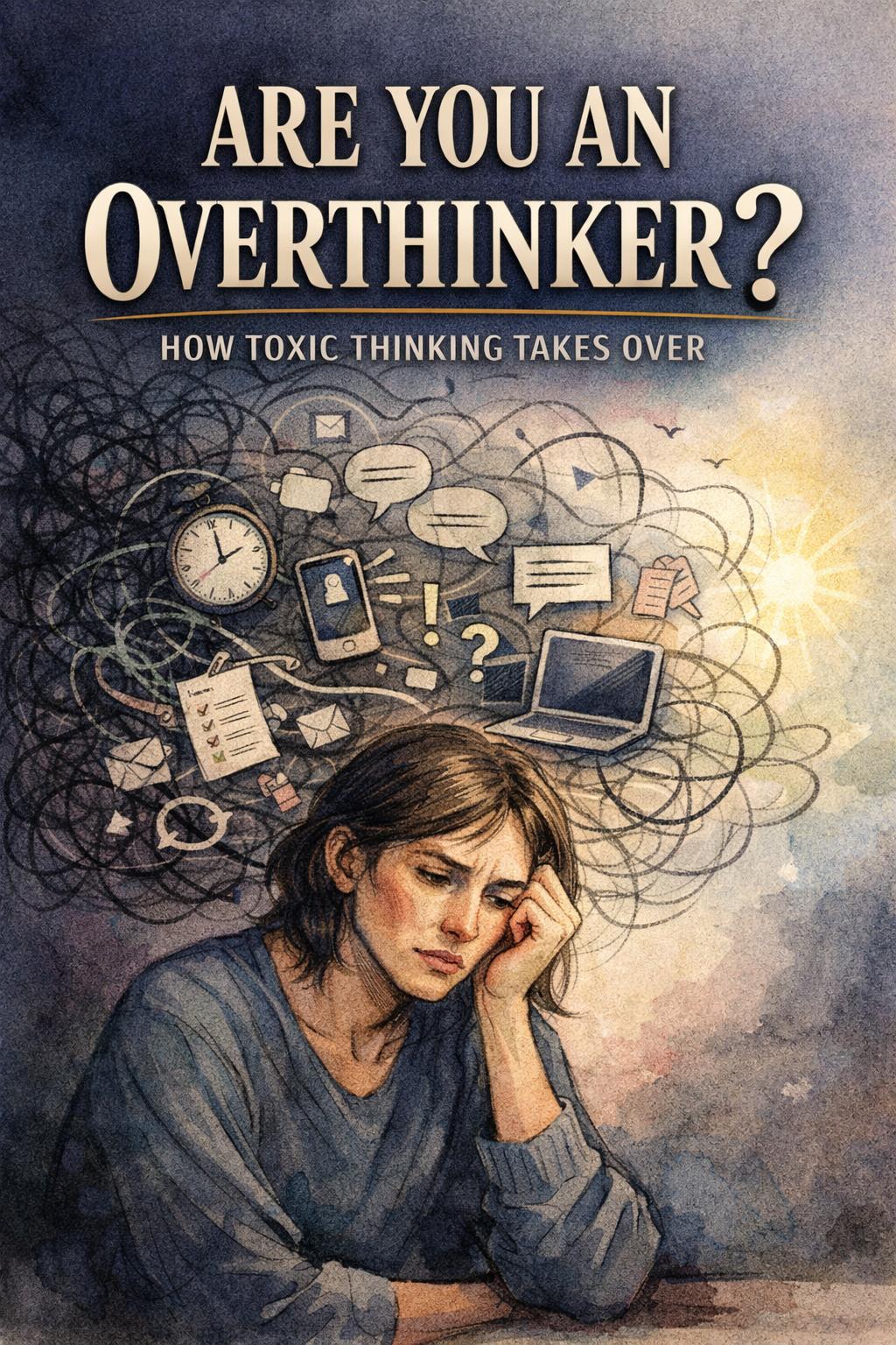 overthinking and toxic thinking | signs of overthinking | how negative thought patterns take over