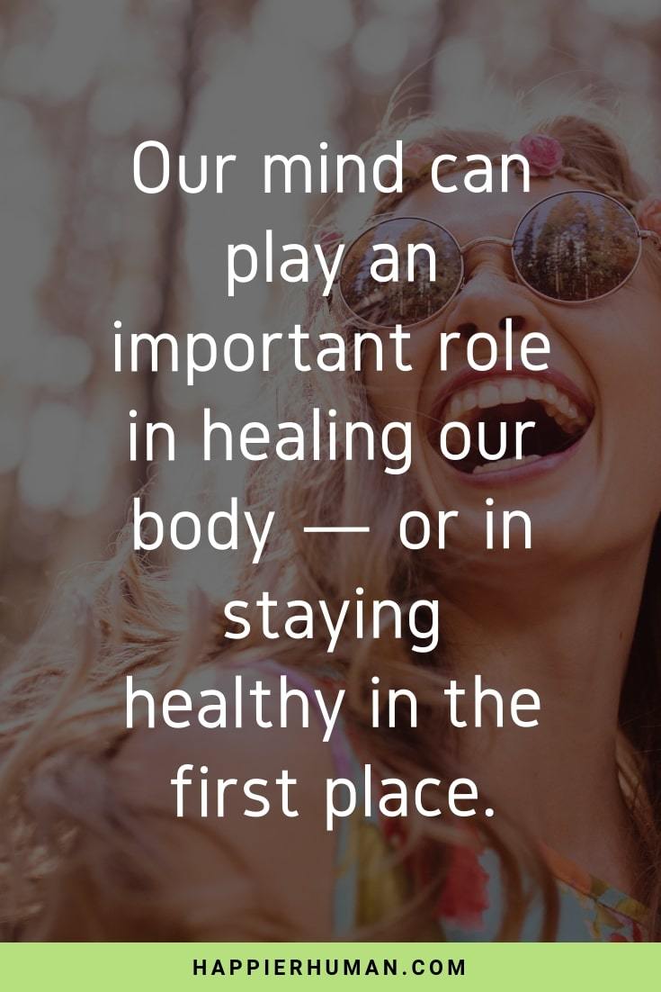 Nourishing yourself means loving yourself by working on both your mental and physical health.