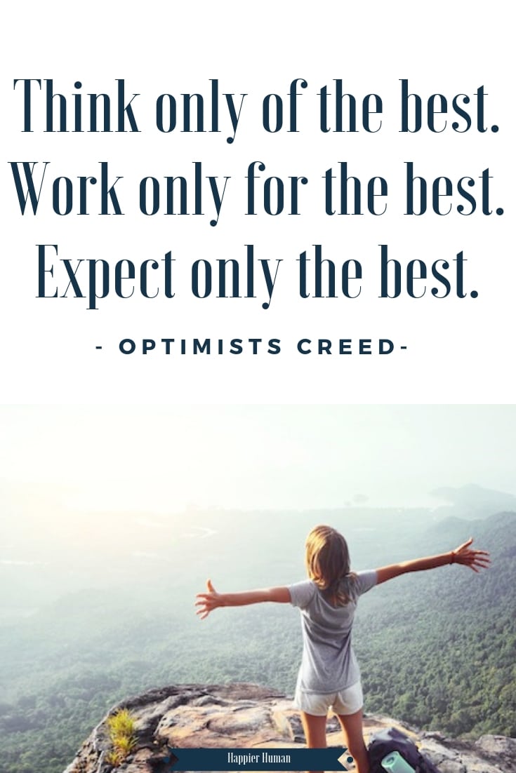 Only the best. Mantra. Affirmation. Excerpt from the optimist creed. #affirmations #optimism #selfimprovement
