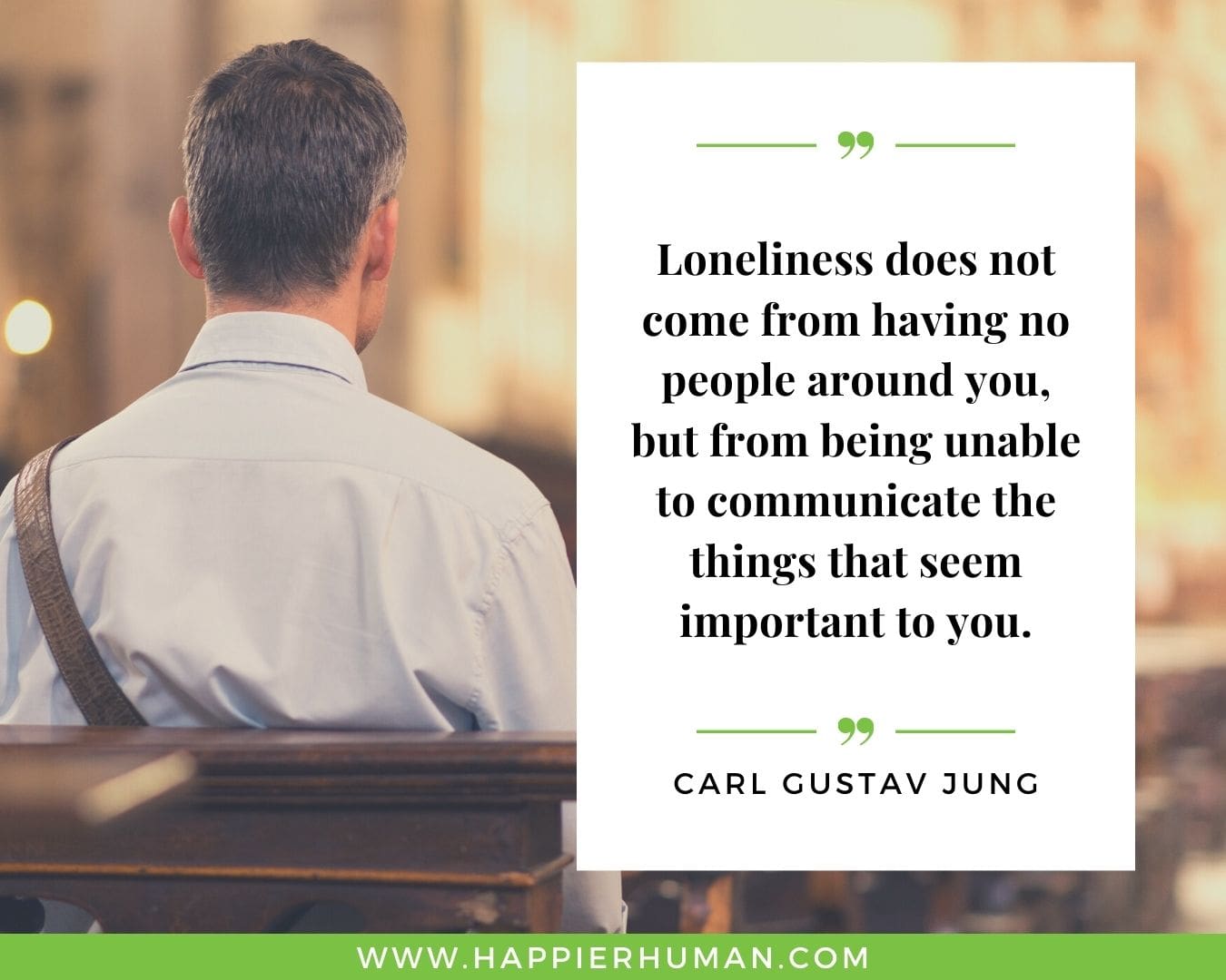 Loneliness Quotes - “Loneliness does not come from having no people around you, but from being unable to communicate the things that seem important to you.”