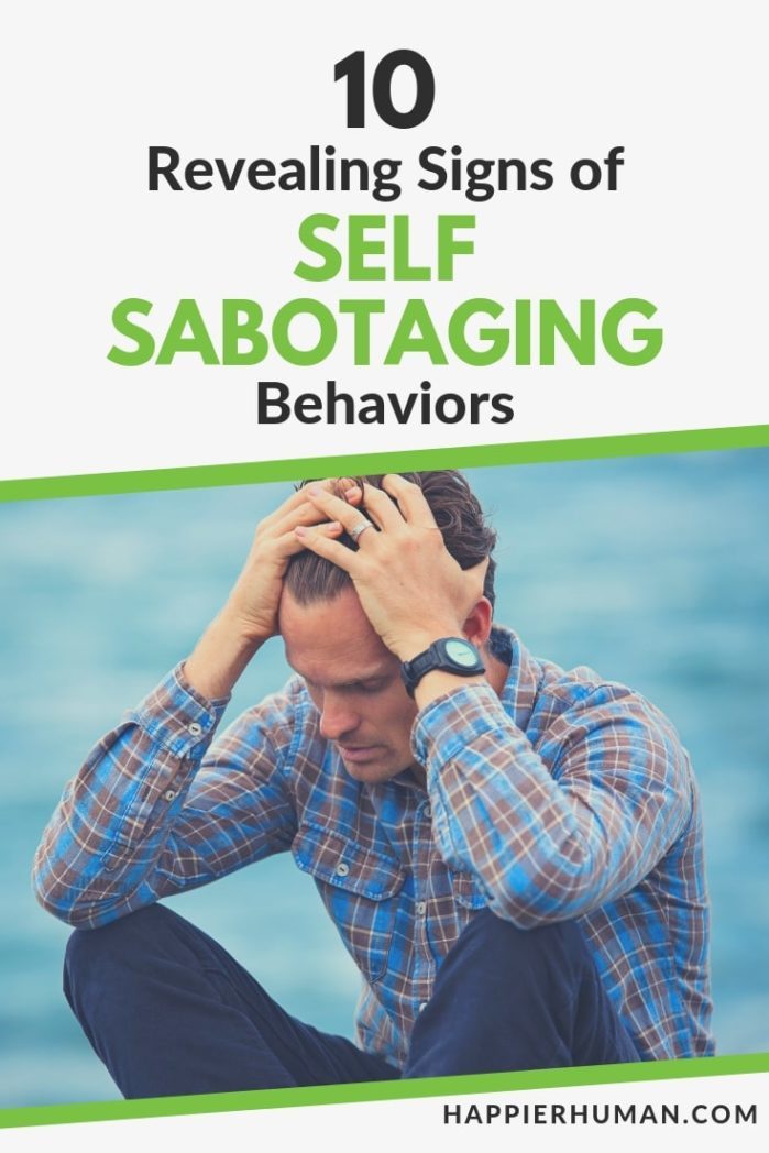 self sabotaging | self sabotaging behavior | how do I stop self sabotaging behavior