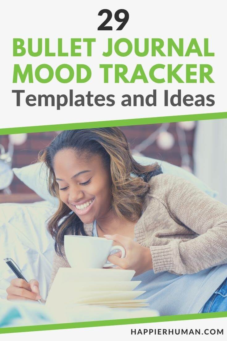 bullet journal mood tracker | monthly mood tracker bullet journal | minimalist bullet journal mood tracker