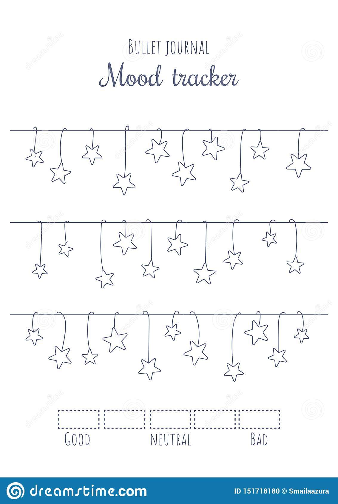 Free Printable Mood Tracker Template