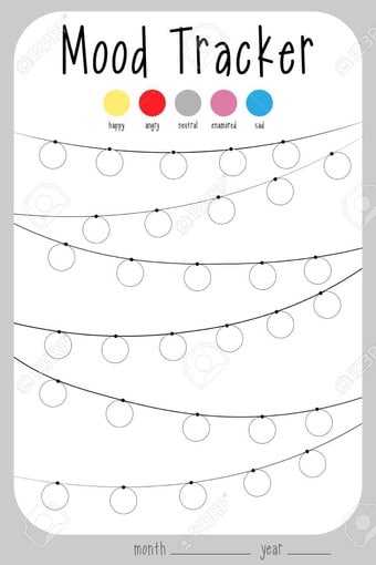 13 Free Mood Tracker Printables to Understand Yourself Better - Happier ...