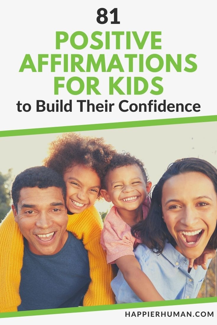 Words of affirmation for kids | Positive Affirmations for kids | Positive affirmations for students