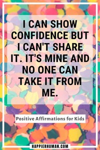81 Positive Words of Affirmations for Kids