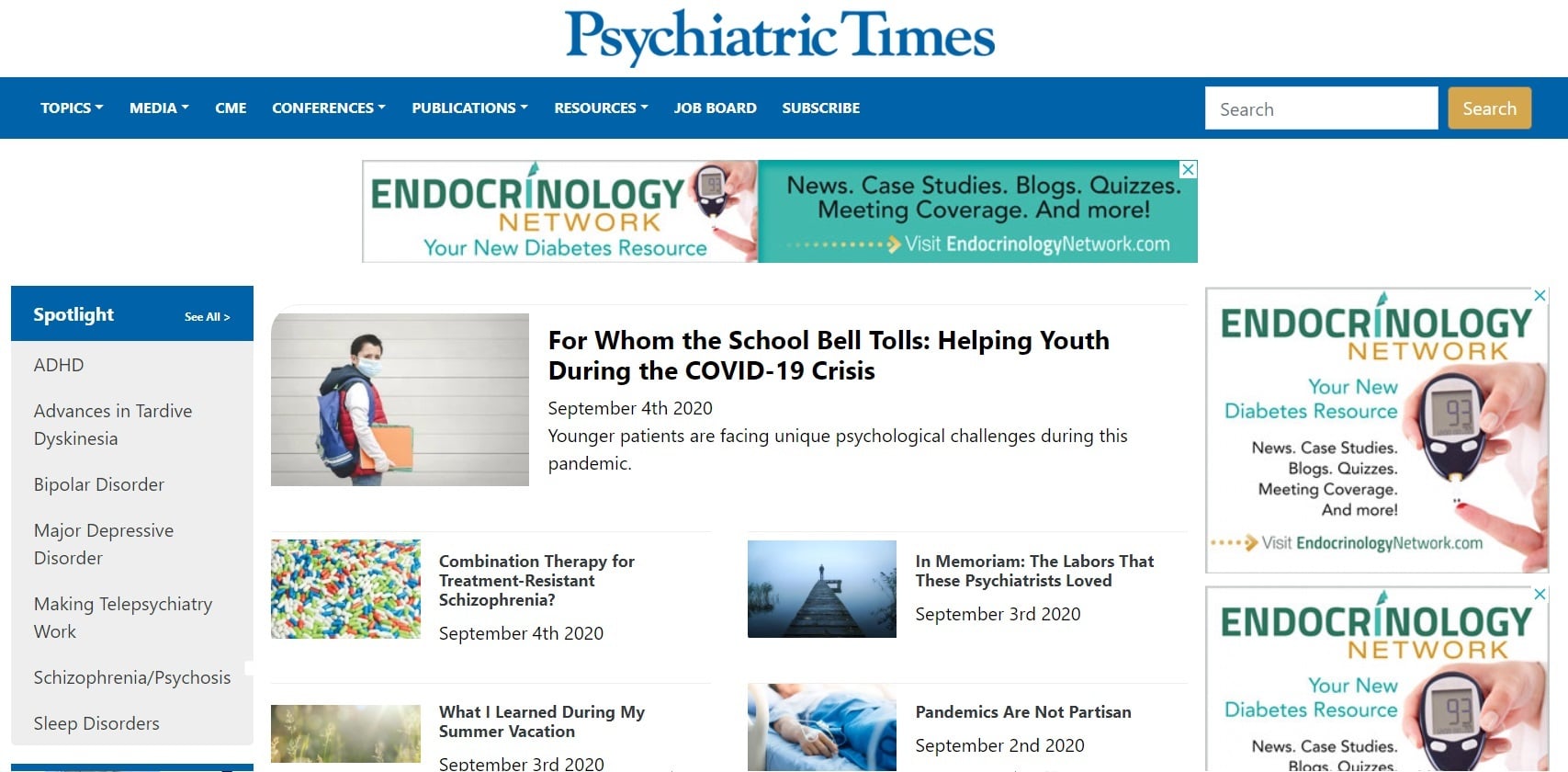 psychiatric times | best psychology websites | psychology websites for high school students