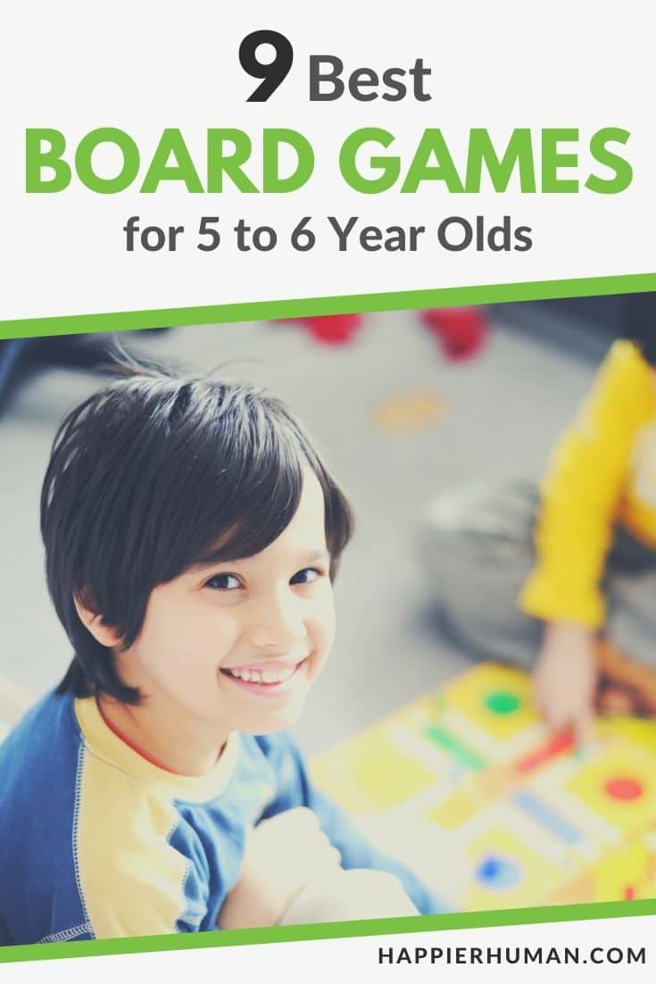 Best Board Games For 5 Year Olds