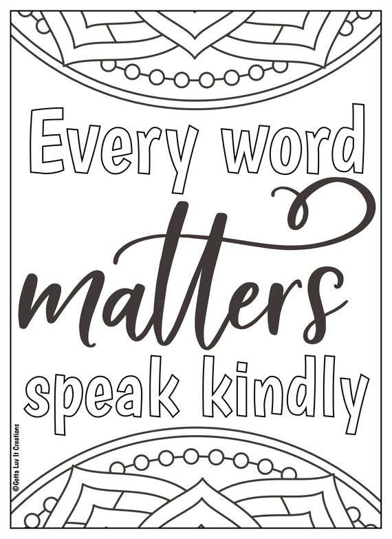 kindness week coloring pages | kindness activities for kids | doodle art alley