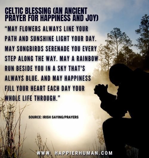 Celtic Blessing (An ancient prayer for happiness and joy) | prayers for happiness and strength | prayer for happiness in the family