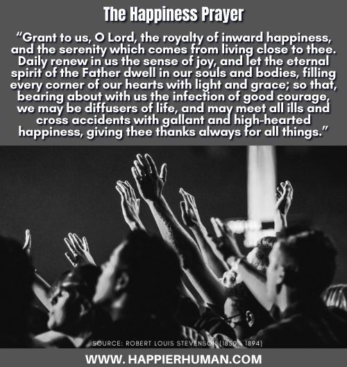 The Happiness Prayer | prayer for happiness in the family | prayer for a friend happiness