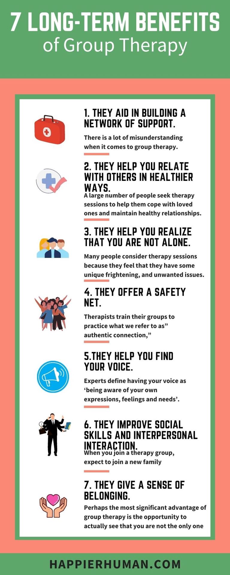 7 Long Term Benefits and Advantages of Group Therapy Happier Human 7 Long Term Benefits and Advantages of Group Therapy Happier Human