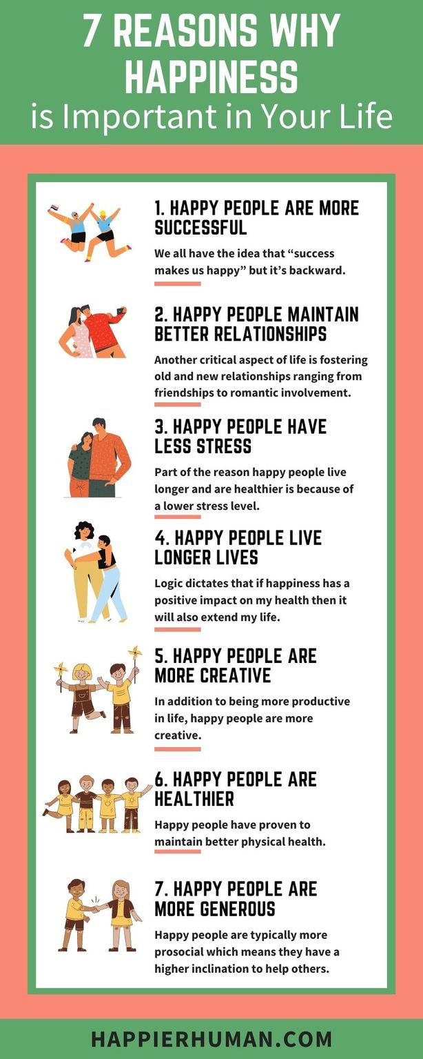 7 Reasons Why It #39 s Important to Focus on Your Happiness Happier Human