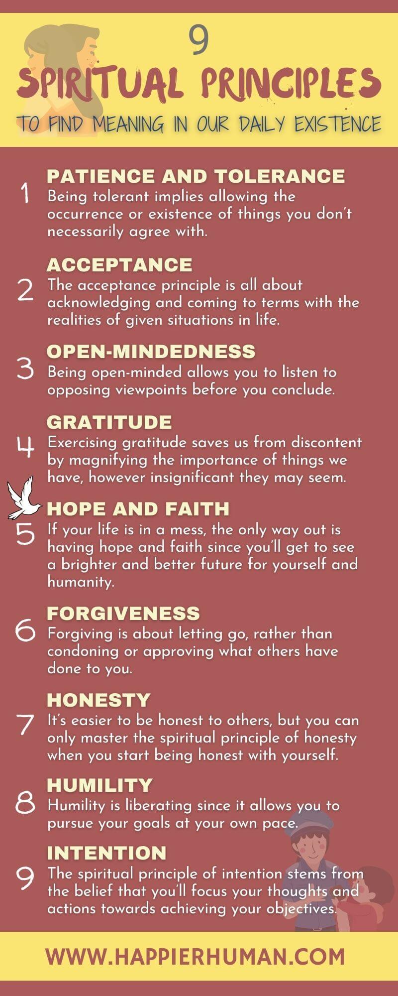 9 Spiritual Principles A List to Find Meaning in Your Life Happier Human