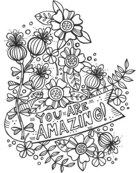 free printable coloring pages for adults easy | free printable coloring pages for adults only swear words | printable coloring pages for adults