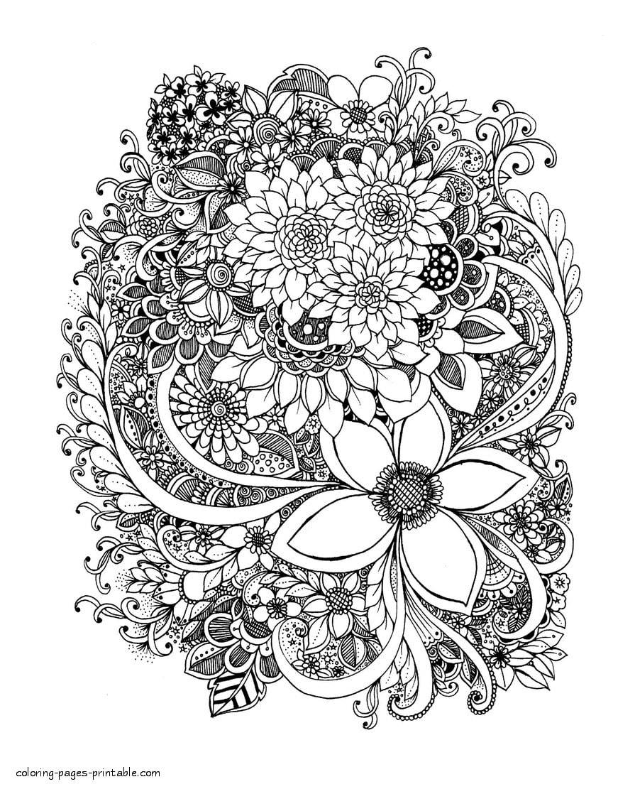 20 Adult Coloring Pages That Are Printable and Fun   Happier Human