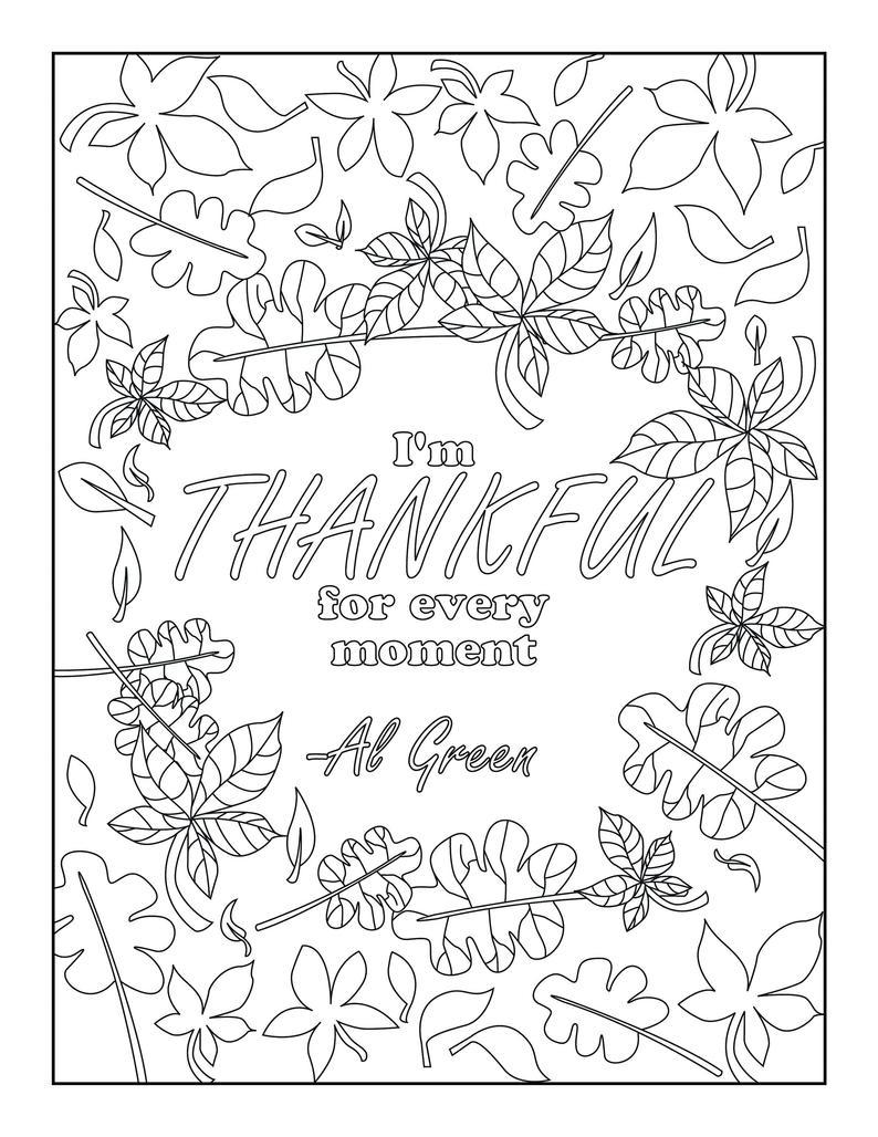 9 Printable Gratitude Coloring Pages To Show Thankfulness Happier Human