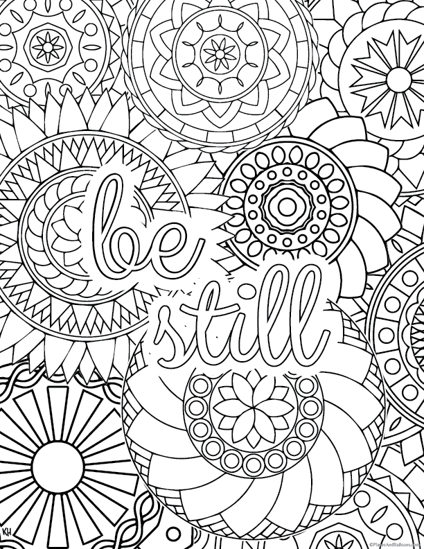 15 Printable Mindfulness Coloring Pages To Help You Be More Present Happier Human