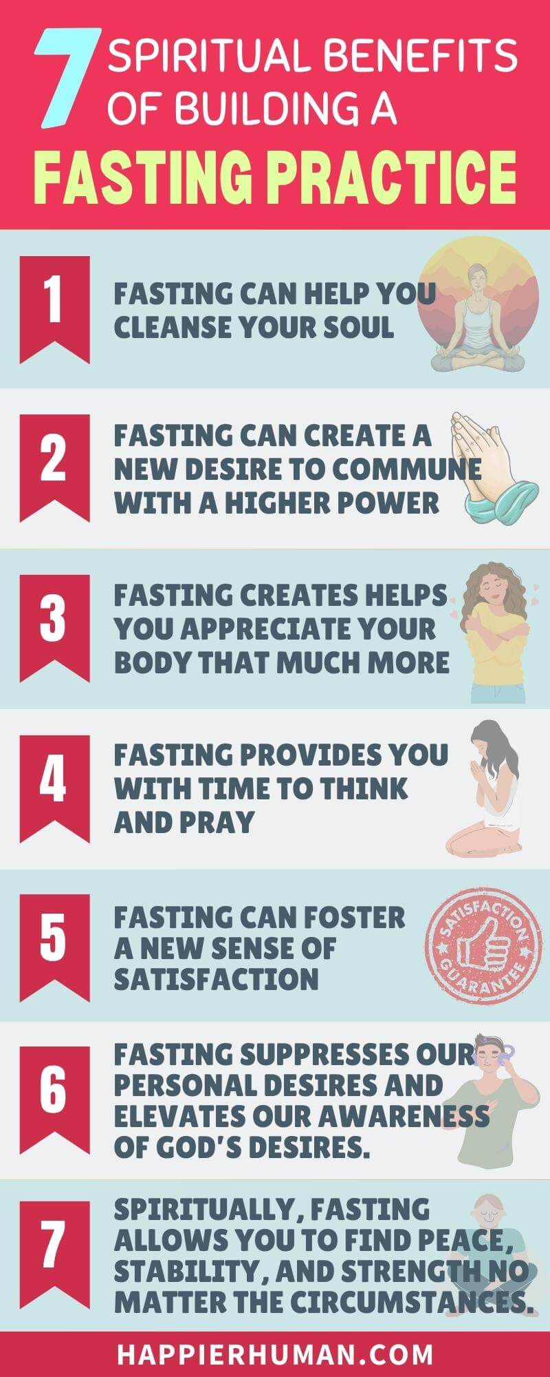 7 Spiritual Benefits of Building a Fasting Practice Happier Human