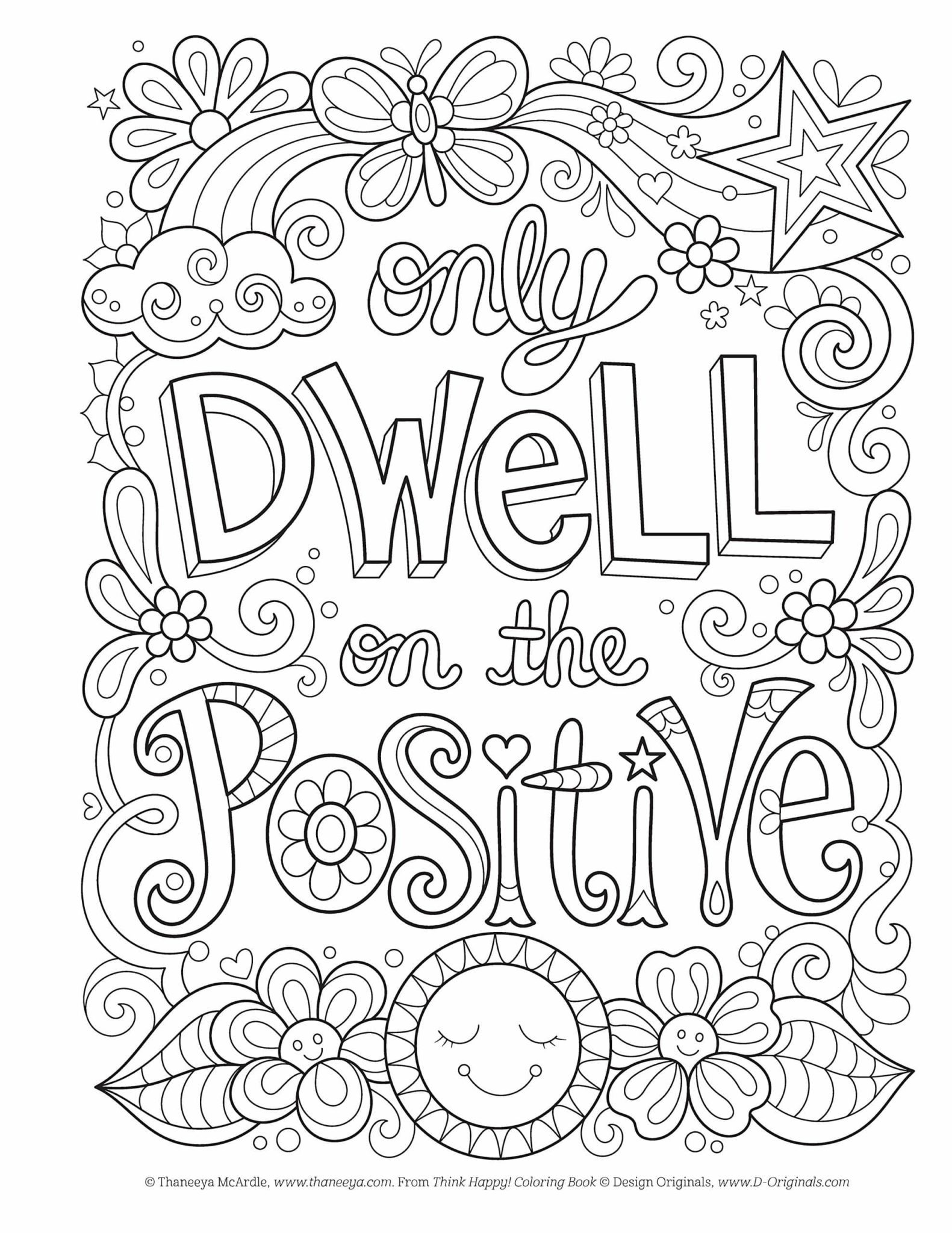 Download 35 Adult Coloring Pages That Are Printable And Fun Happier Human