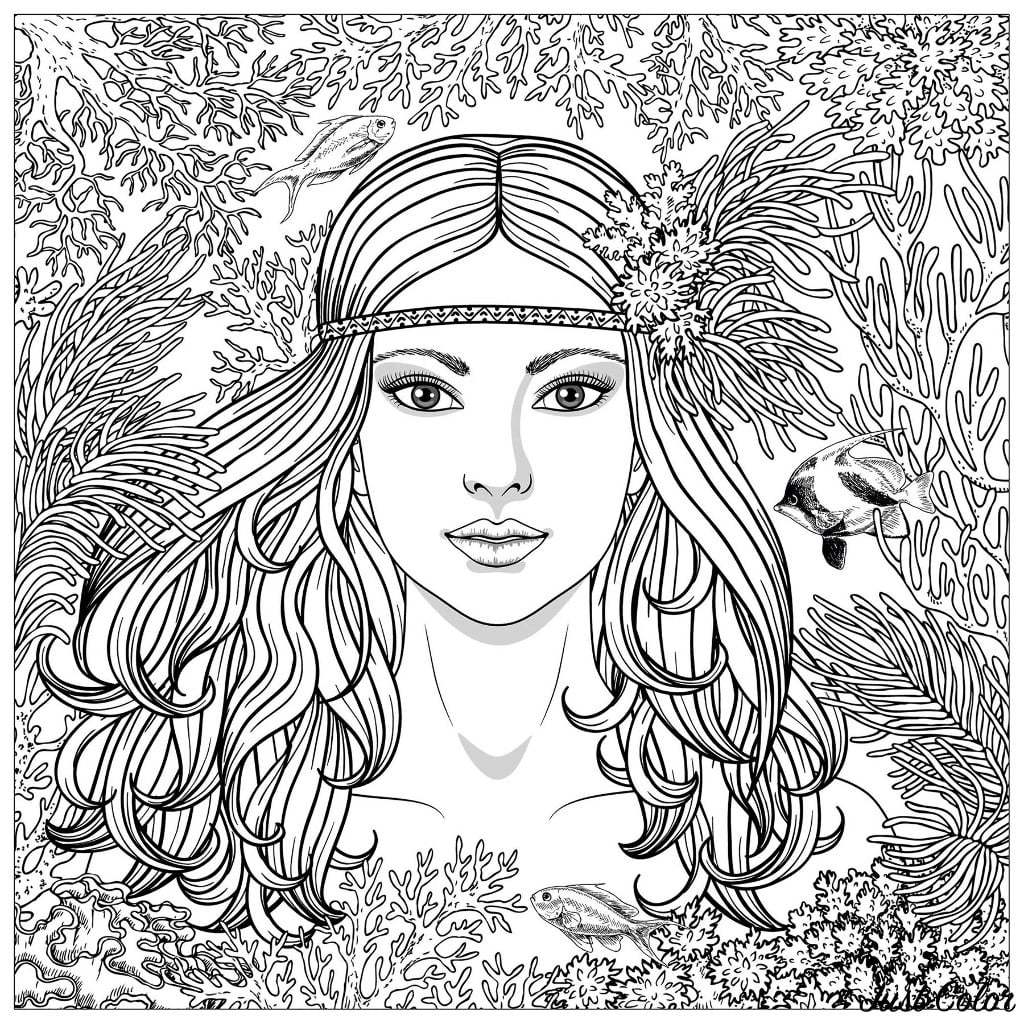 20 Printable Stress Relief Coloring Pages for Adults   Happier Human