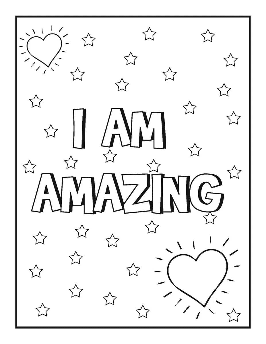 18 Printable Motivational Coloring Pages for Kids   Happier Human