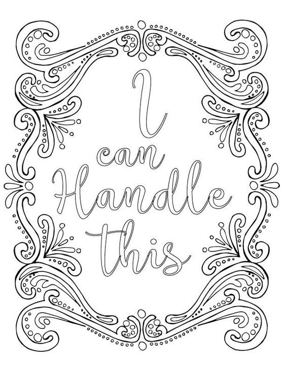 15 Printable Coloring Pages for Anxiety Reduction - Happier Human