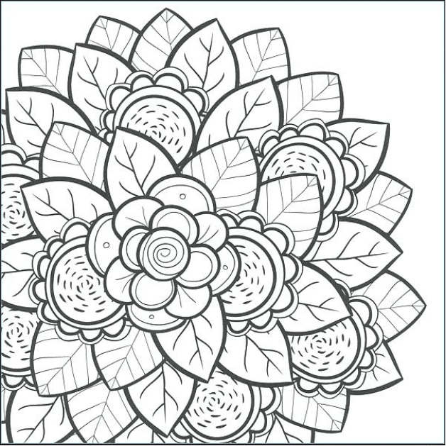 Download 11 Easy Coloring Pages For Seniors In 2021 Happier Human