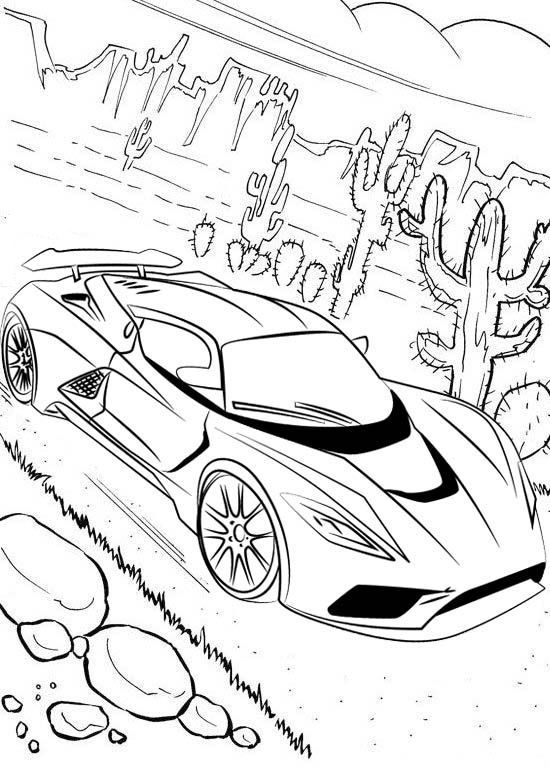 Sports Car on the Field | coloring pages disney | animal coloring pages