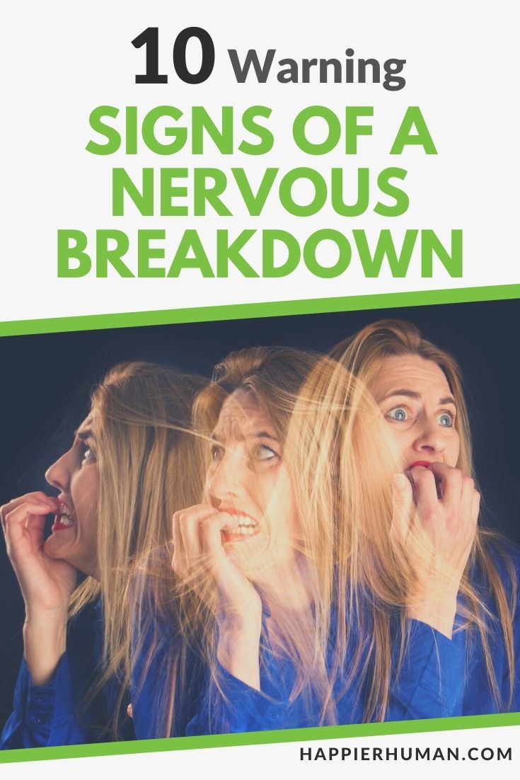 signs of a nervous breakdown | nervous breakdown test | nervous breakdown recovery