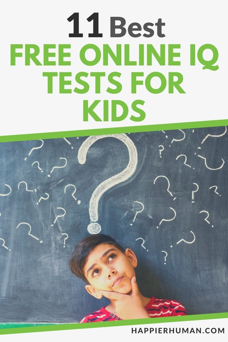 11 Best Free Online IQ Tests for Kids - Happier Human