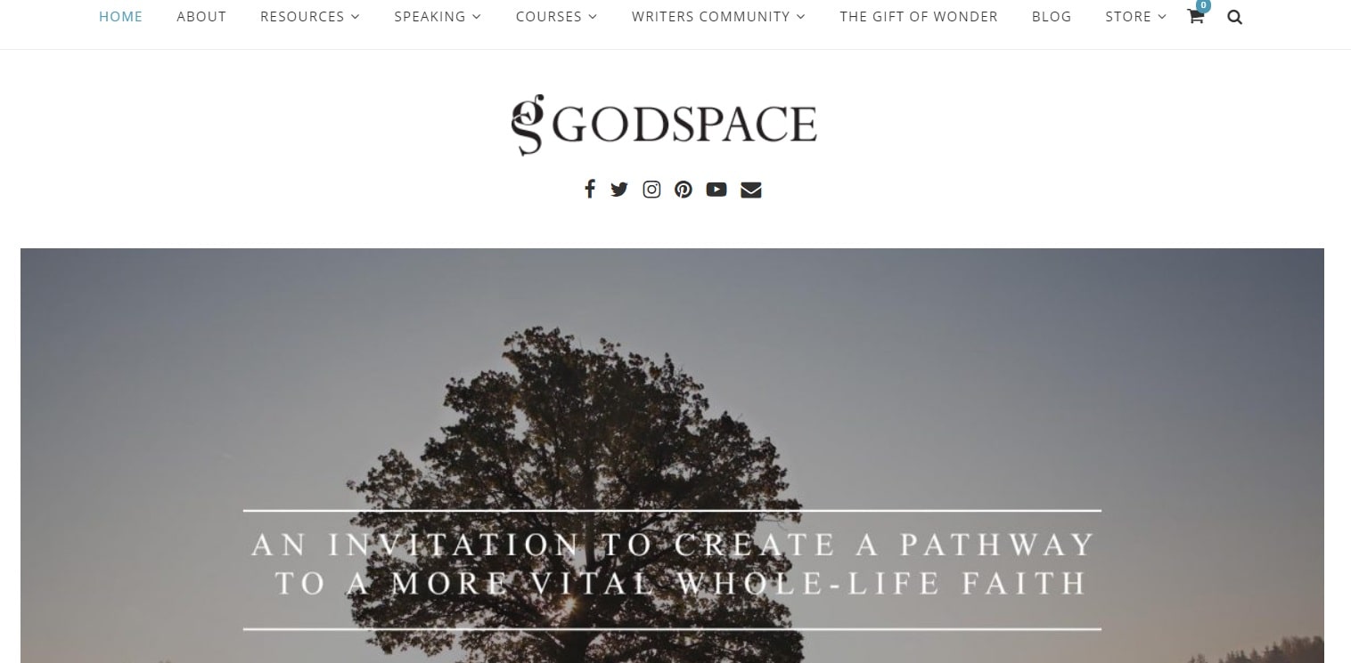 Christine Sine | God Space | best blogs on spirituality