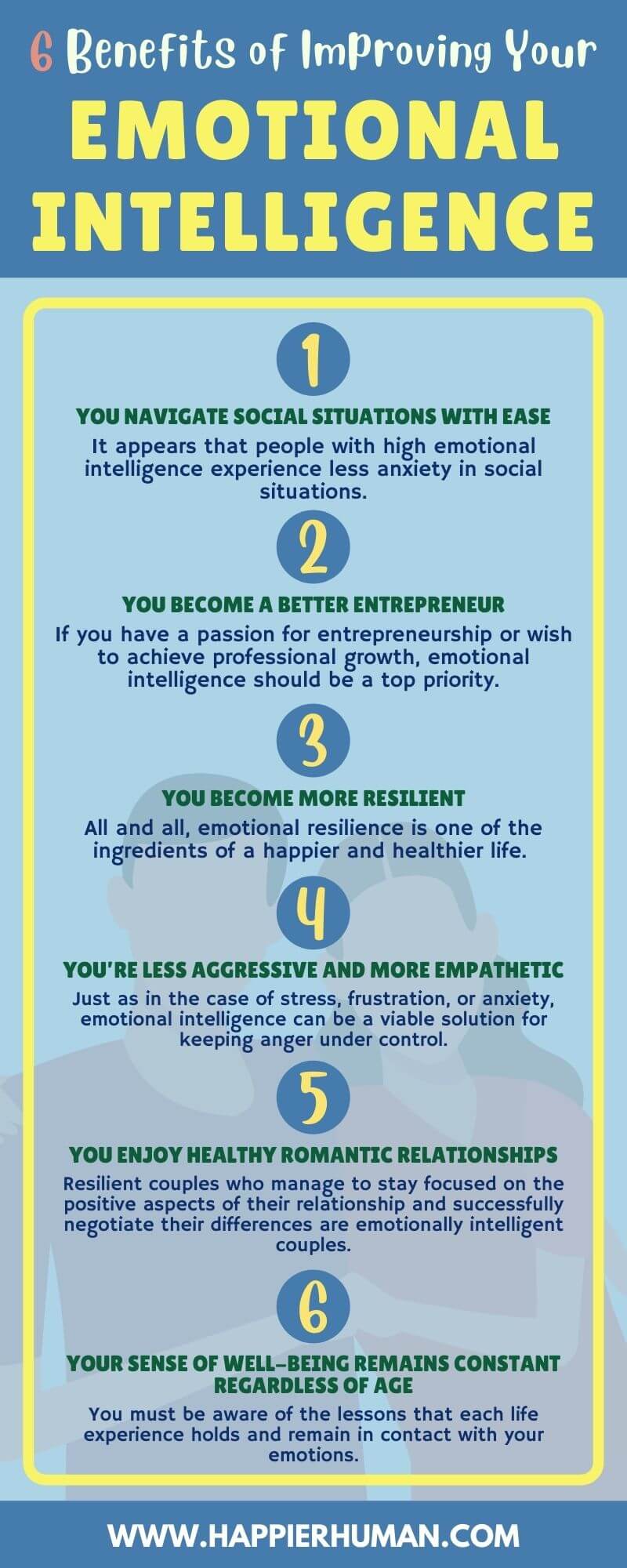 11 Benefits of Improving Your Emotional Intelligence – LAH SAFI Y