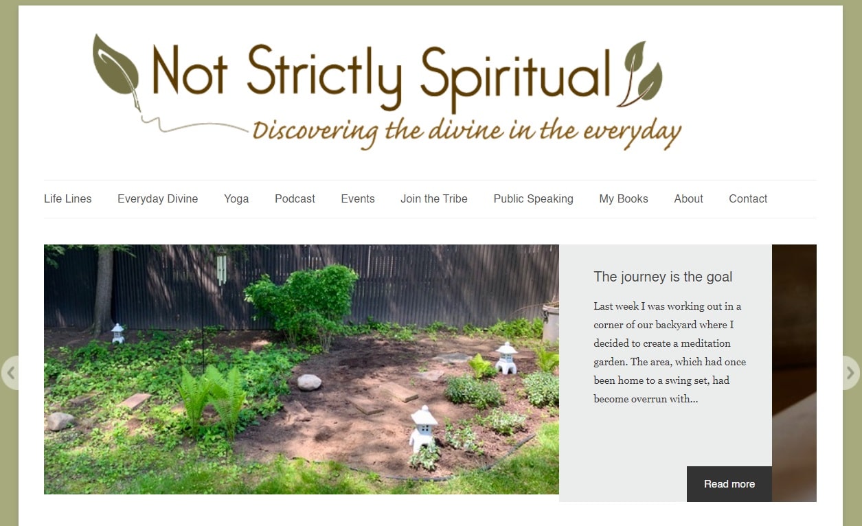Mary DeTurris Poust | Not Strictly Spiritual | spiritual bloggers