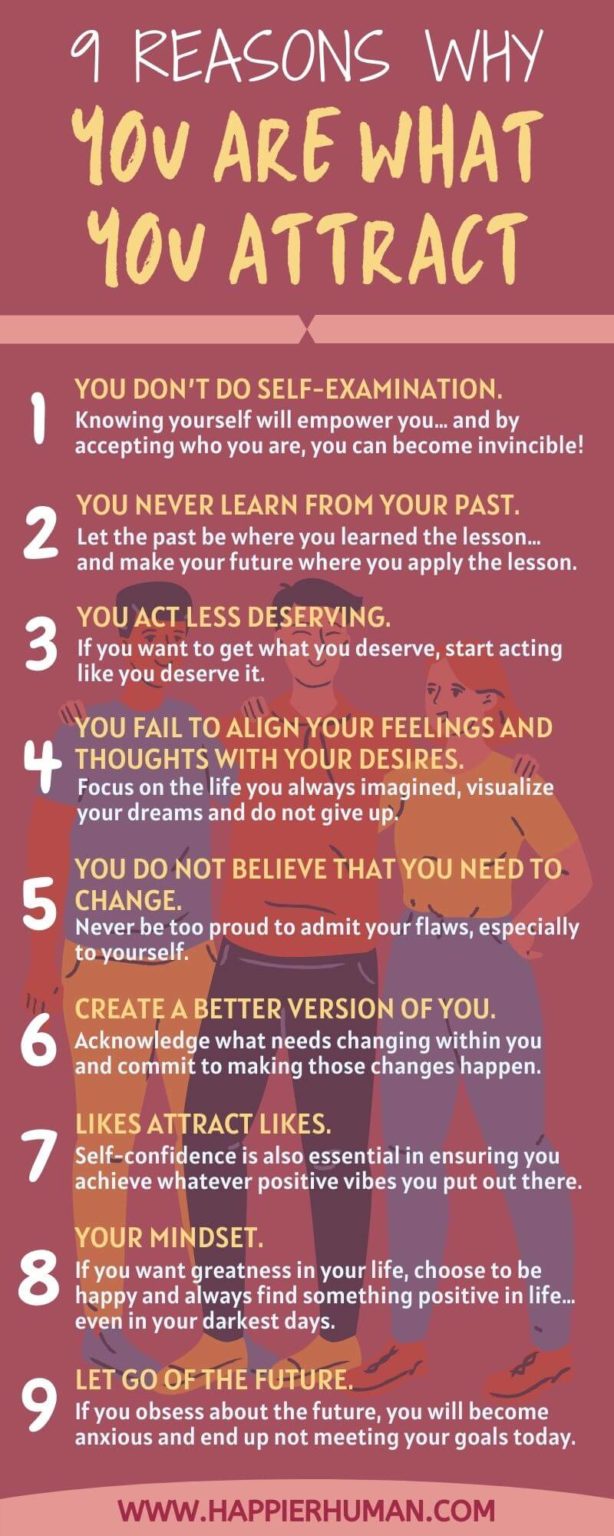 You Are What You Attract 9 Reasons Why Happier Human