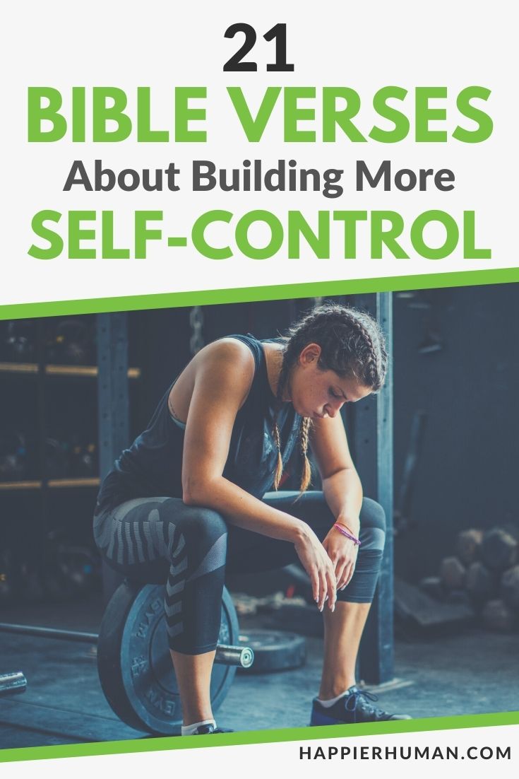 bible verses about self control | examples of self control in the bible | benefits of self control in the bible