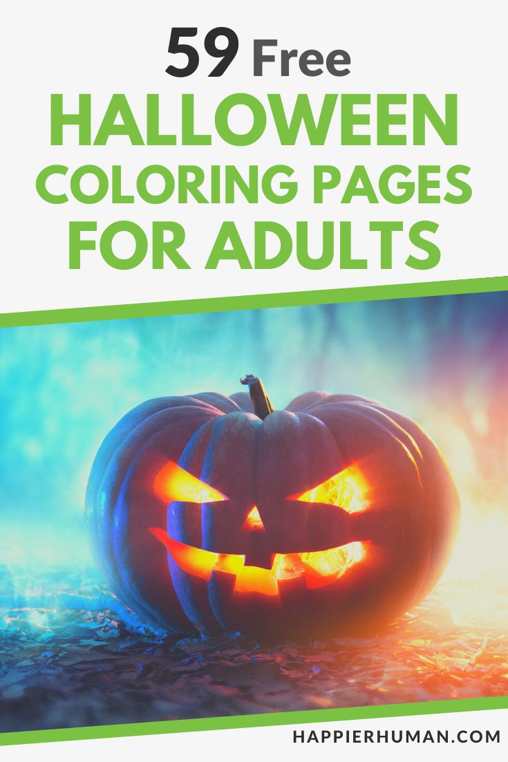 halloween coloring pages for adult | free halloween coloring pages for adult | printable halloween coloring pages for adults