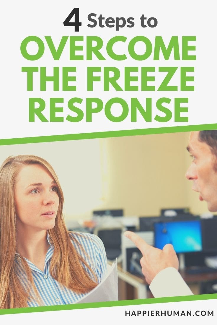 how to overcome the freeze response | chronic freeze response | freeze response examples