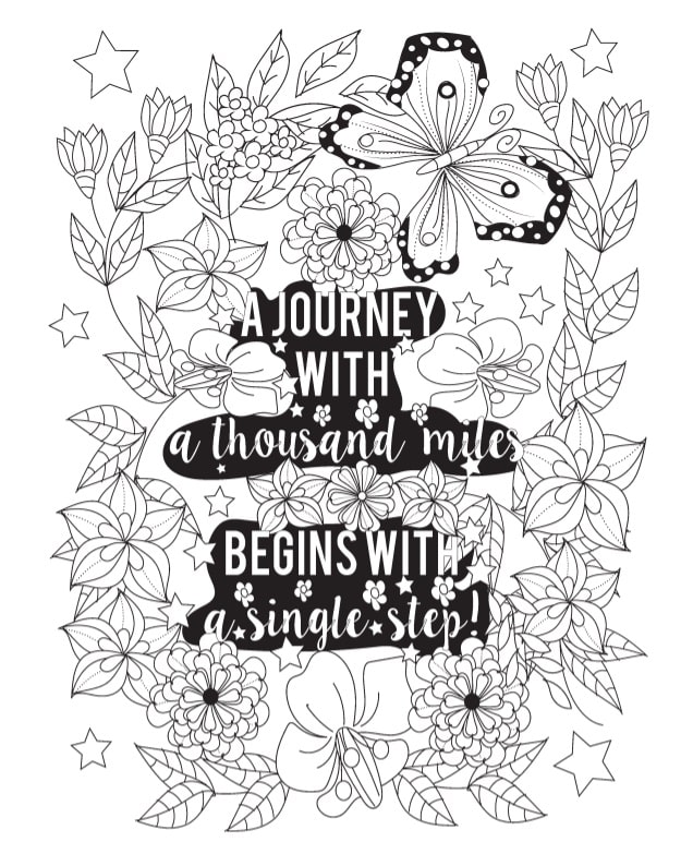 free coloring pages for adults | free printable coloring pages for adults inspirational quotes | inspirational coloring pages for adults