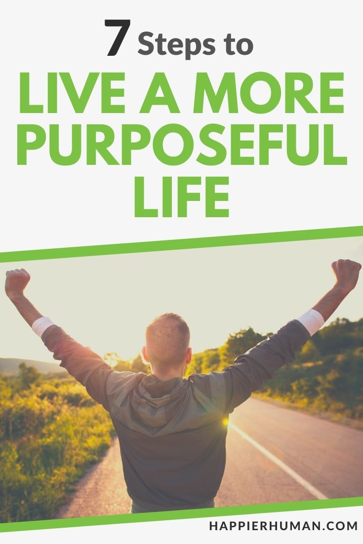 how to live a purposeful life | benefits of living a purposeful life | importance of living a purposeful life
