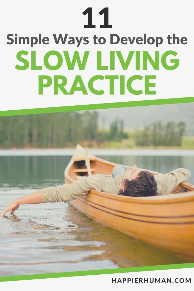 slow living | slow living concept | slow living practice