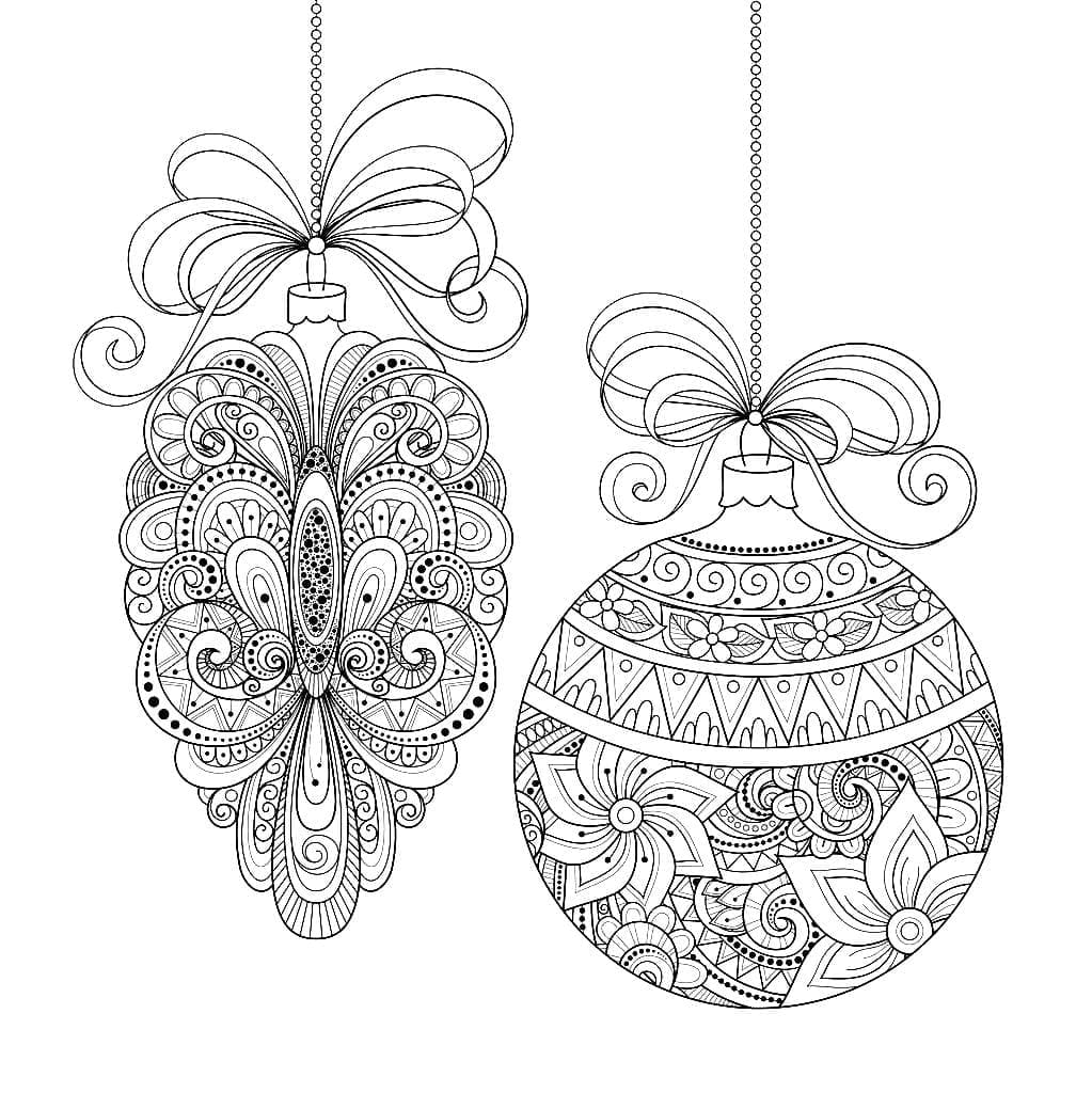 Beautiful Decor | free christmas coloring pages for adults | disney christmas coloring pages