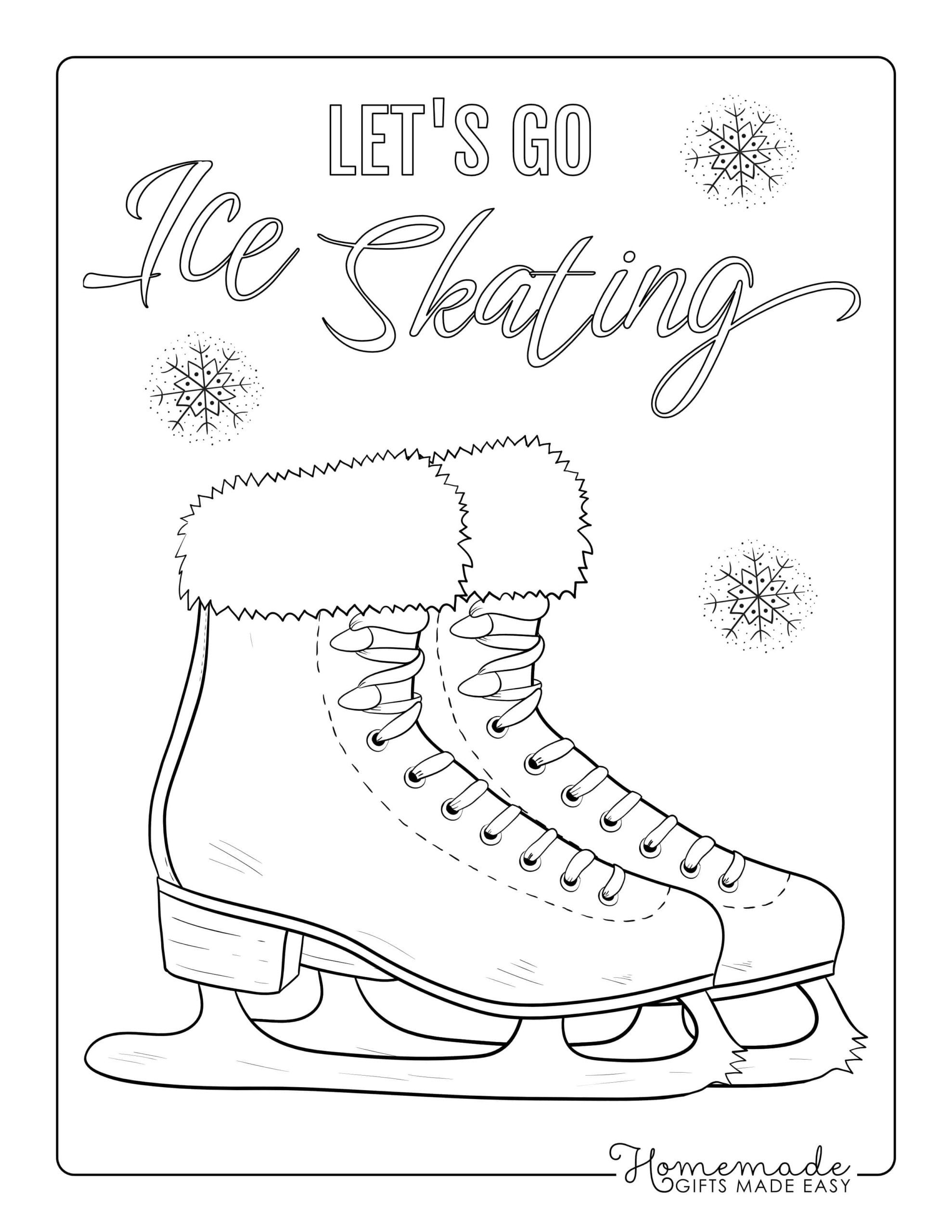 free winter coloring pages for adults | large winter coloring pages for adults | pretty winter coloring pages for adults