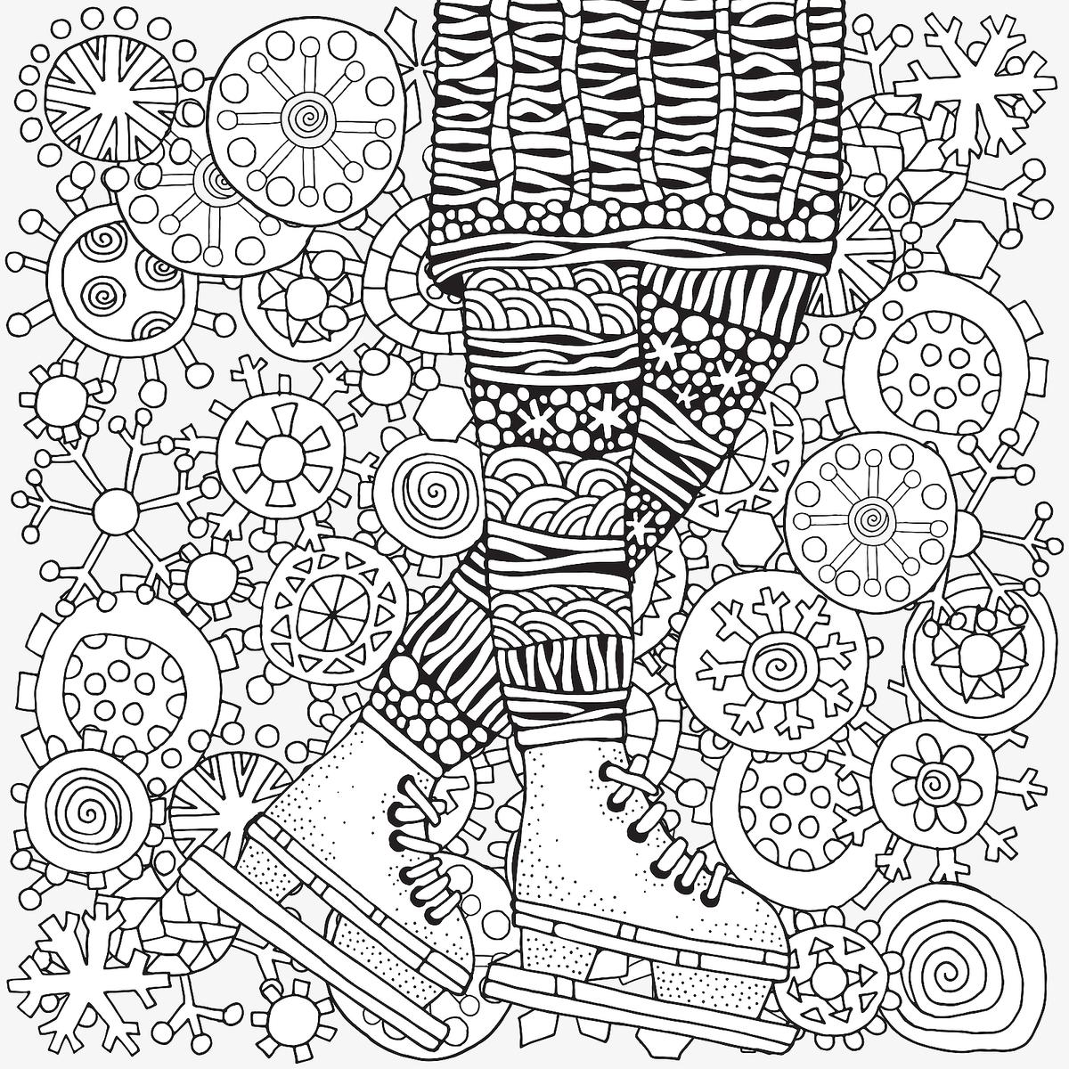 82 Winter Animal Coloring Pages Best