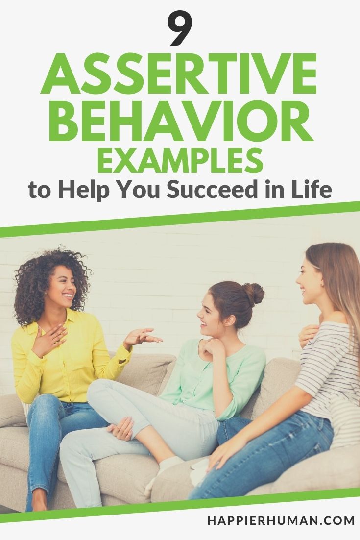 assertive behavior examples | assertive meaning and example | examples of assertive behaviour in the workplace