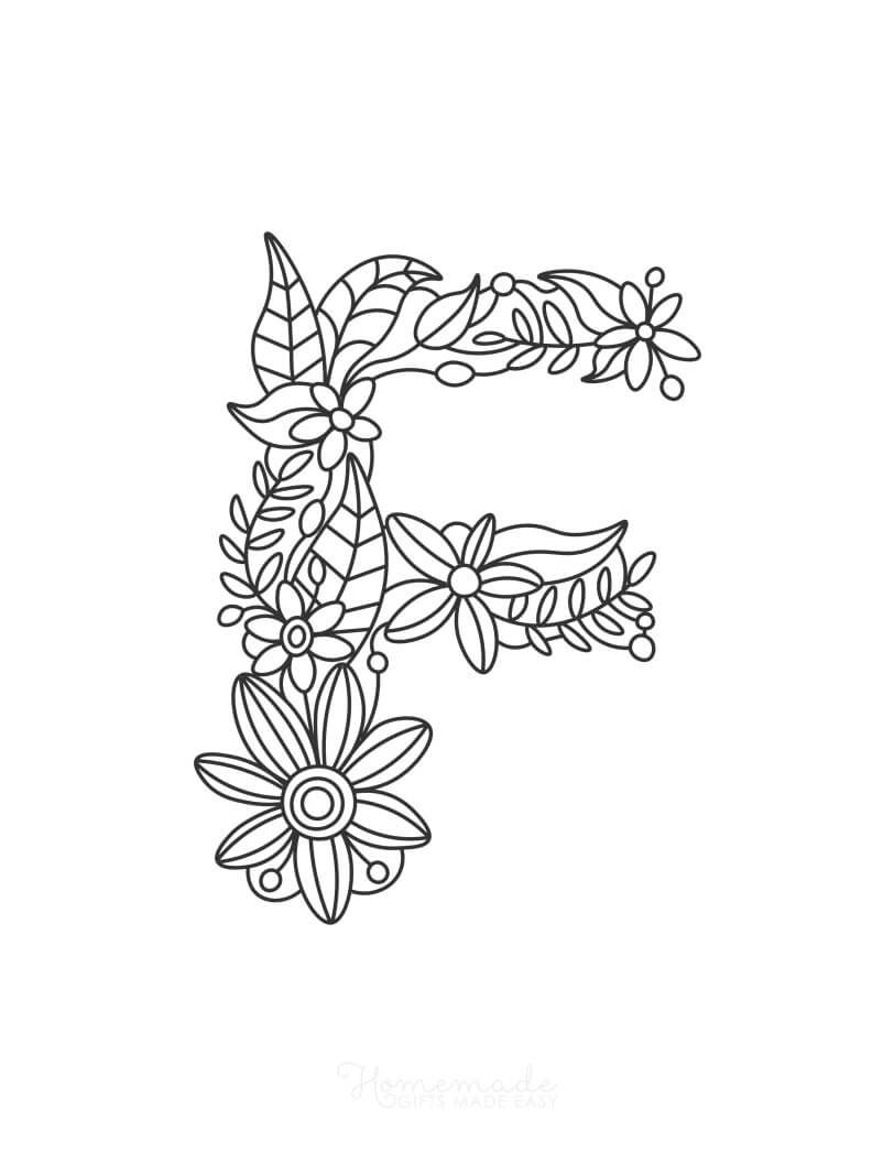 flower coloring pages printable | simple flower coloring pages pdf | flower coloring pages for adults