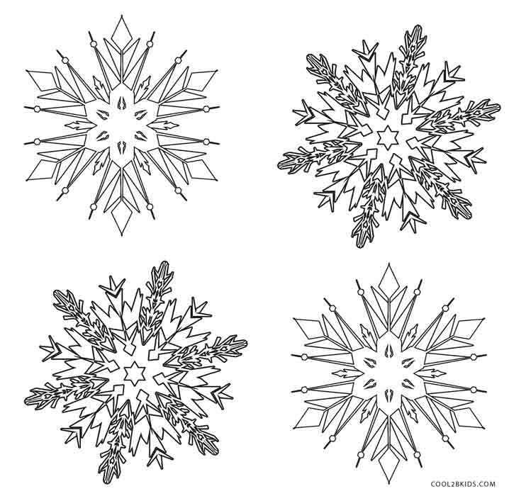 Snowflake Mandala 18th | free snowflake coloring pages to print | frozen 2 snowflake coloring pages