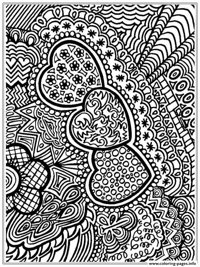 coloring pages of hearts and flowers | love coloring pages for adults | heart coloring pages anatomy