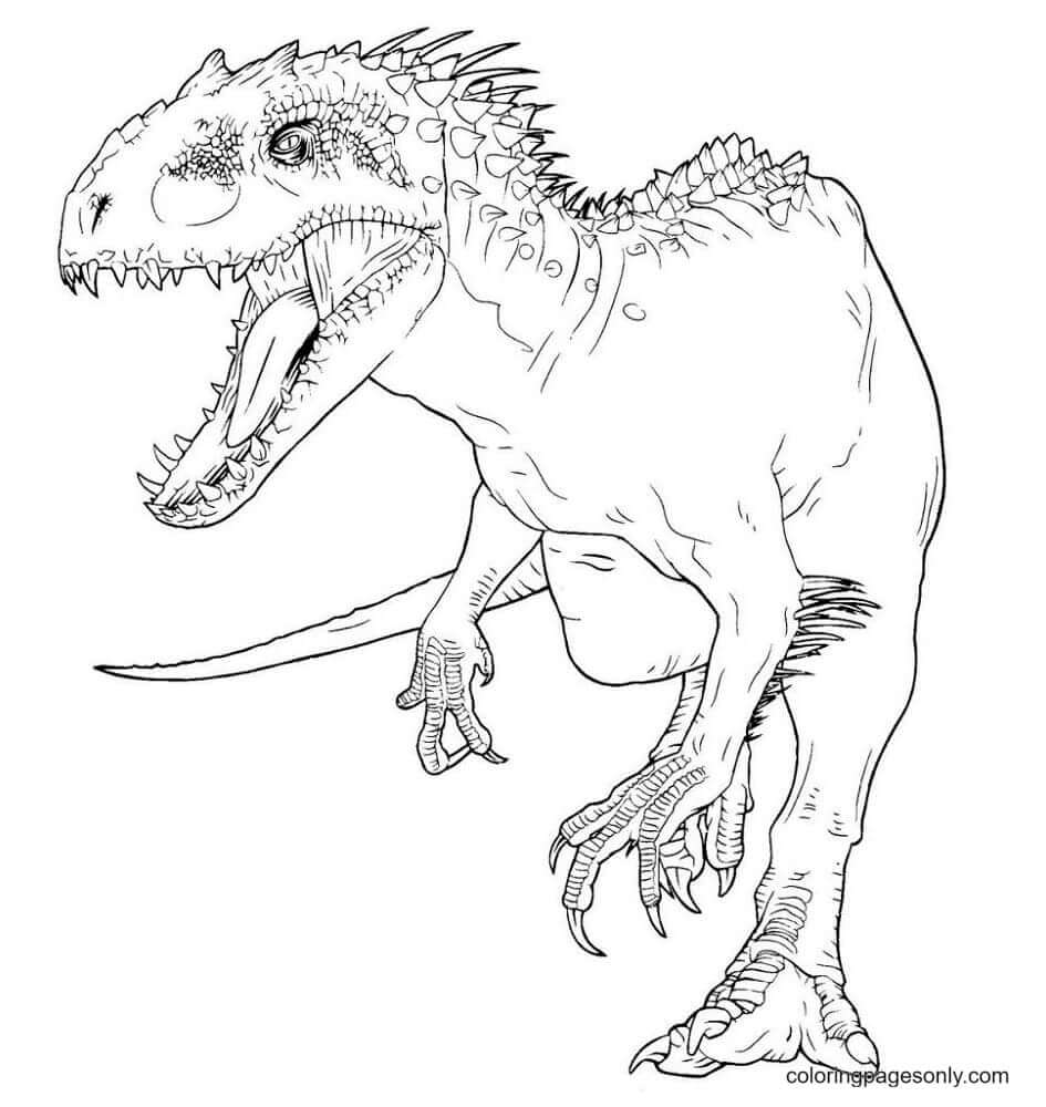 t rex coloring page easy | baby t rex coloring page | jurassic world t rex coloring page