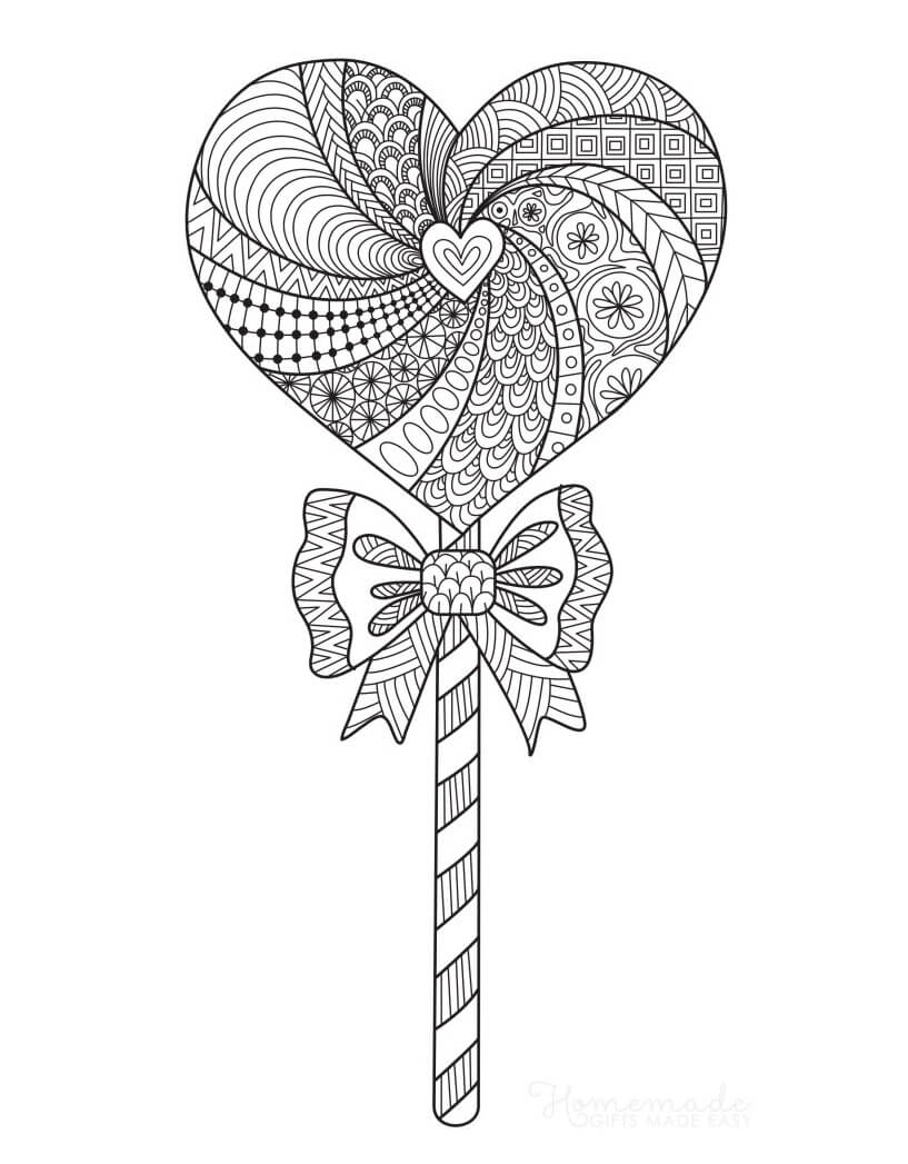 Coloring Pages - Make and Takes  Valentines day coloring page